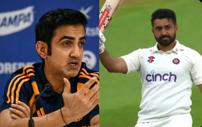 Gautam Gambhir and Karun Nair